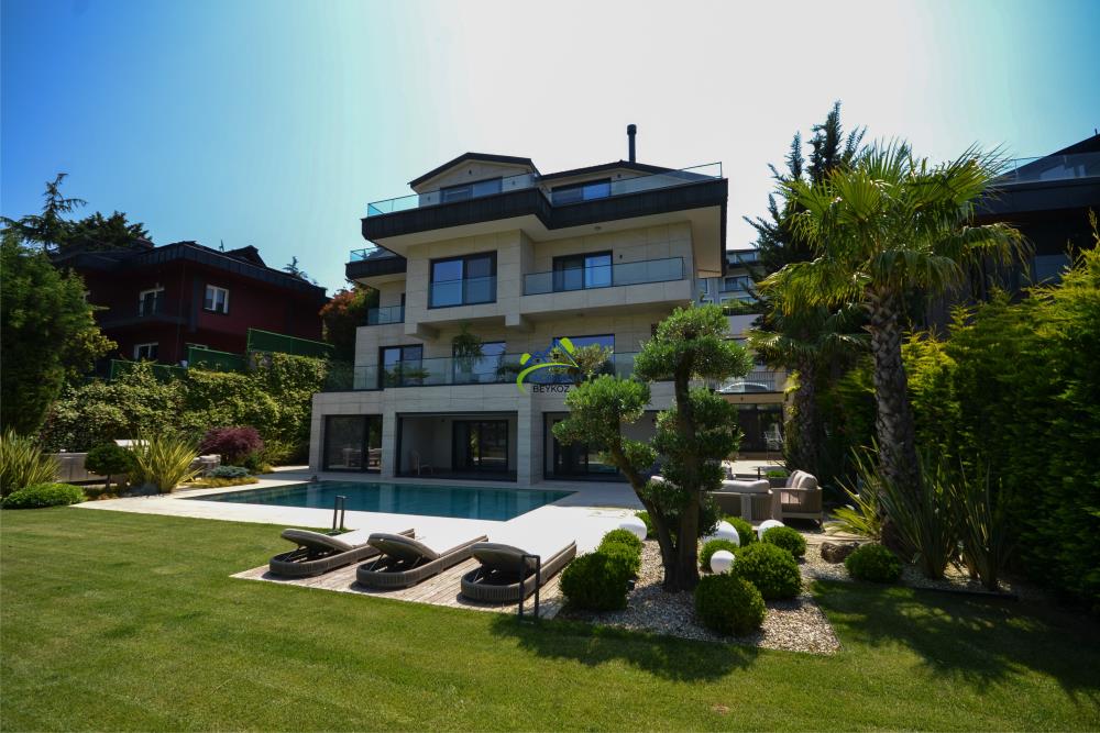 Acarkent'te Modern Mimari Tasarımlı Galeri Boşluklu Full Eşyalı Kiralık Villa